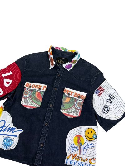 KATANA Boxy Crop Shirt - Florida : Block Party