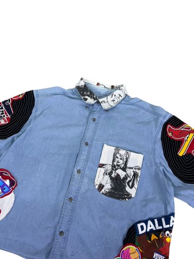 KATANA Boxy Crop Shirt - Tripple Bears