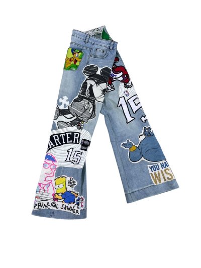 DASH Flare Jeans - Mickey No.15