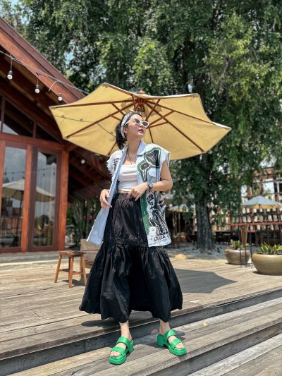 VIPER Sleeveless Denim Shirt - The GUITAR