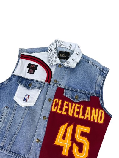 SCYTHE Denim Vest - CLEVELAND No.45