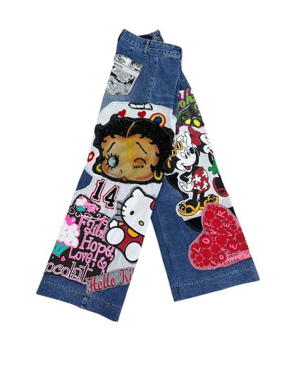 RIFLE - Mickey Kitty Betty with Sequin (M)