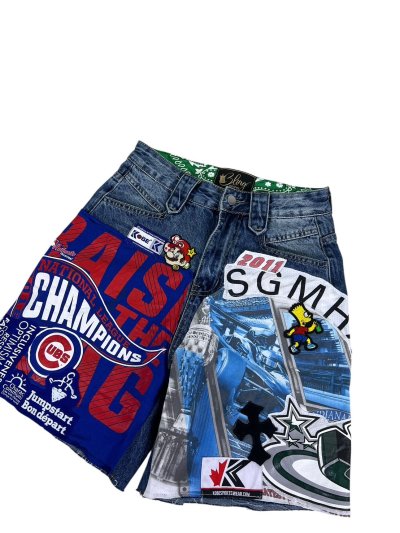 SLASHER Denim Shorts - Champions (S)