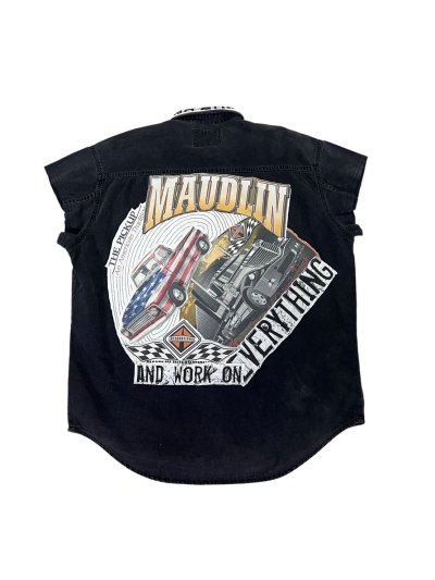 VIPER Sleeveless Denim Shirt - 1981 : Camero