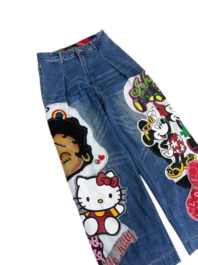 RIFLE - Mickey Kitty Betty with Sequin (M)