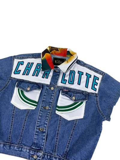 SCYTHE Denim Vest - CHARLOTTE
