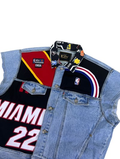 SCYTHE Denim Vest - MIAMI No.22