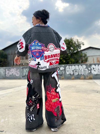 KATANA Boxy Crop Shirt - K3ith Haring