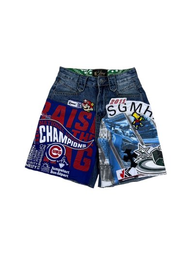 SLASHER Denim Shorts - Champions (S)