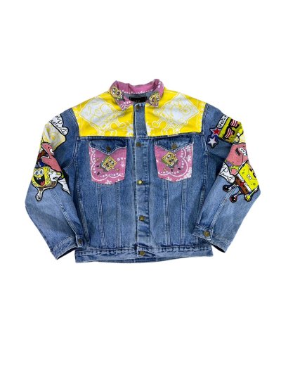 ATLAS Denim Jacket - Spongebob