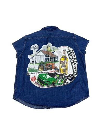 VIPER Sleeveless Denim Shirt - DARE