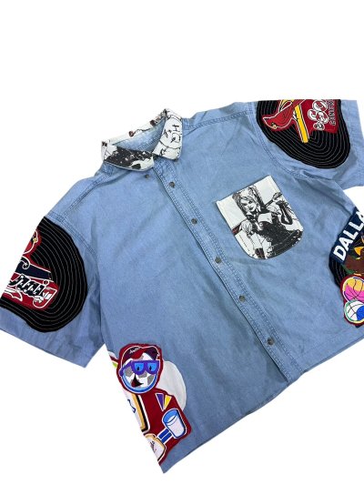 KATANA Boxy Crop Shirt - Tripple Bears