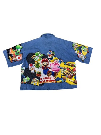 KATANA Boxy Crop Shirt - Mario