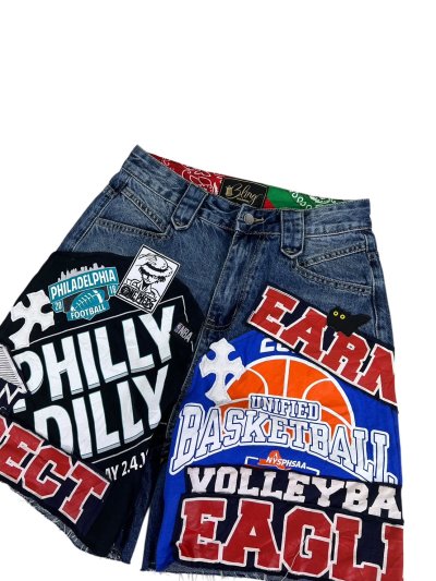 SLASHER Denim Shorts - Unified Basketball (M)