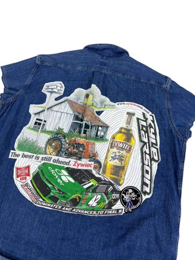 VIPER Sleeveless Denim Shirt - DARE