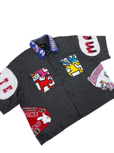 KATANA Boxy Crop Shirt - K3ith Haring