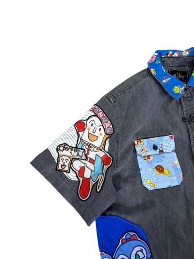 KATANA Boxy Crop Shirt - Anpan Man