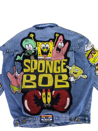 ATLAS Denim Jacket - Spongebob