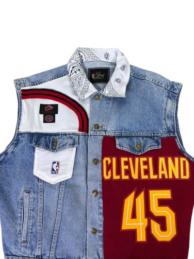 SCYTHE Denim Vest - CLEVELAND No.45