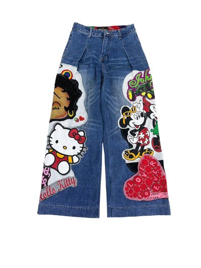 RIFLE - Mickey Kitty Betty with Sequin (M)