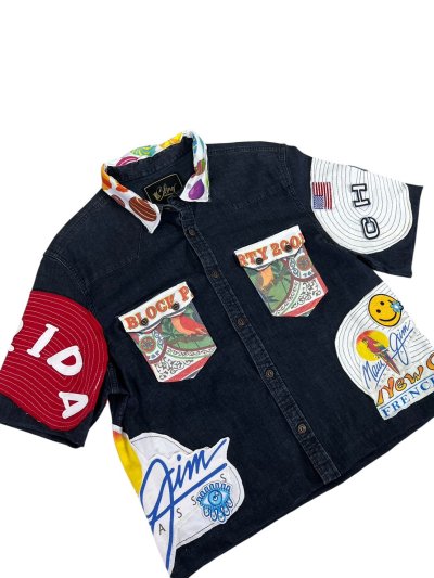 KATANA Boxy Crop Shirt - Florida : Block Party