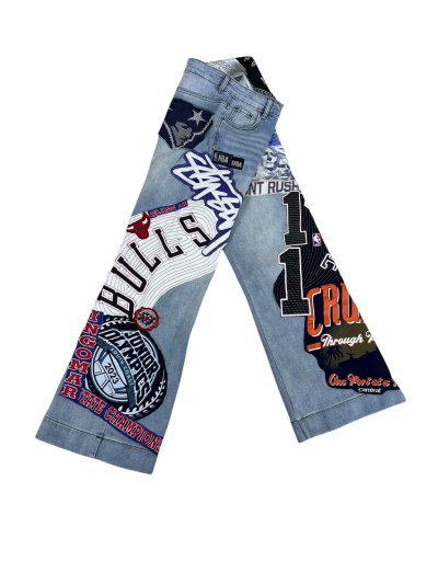 DASH Flare Jeans - Bulls No.11