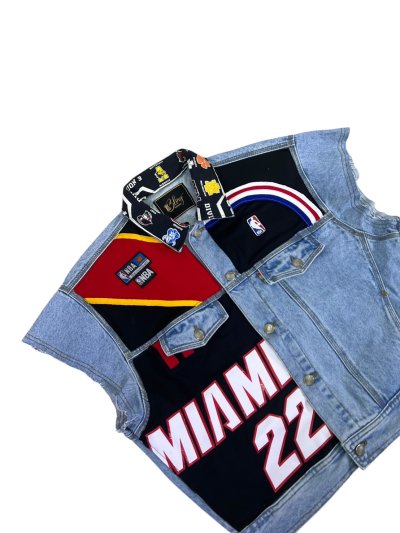 SCYTHE Denim Vest - MIAMI No.22