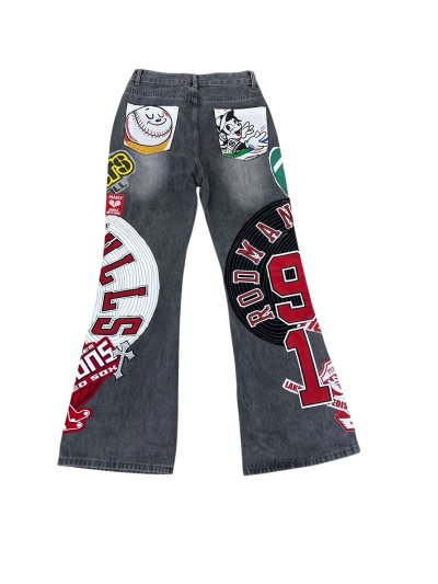 DASH Flare Jeans - BULLS 91
