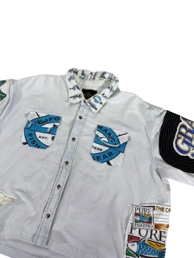 KATANA Boxy Crop Shirt - GRAY