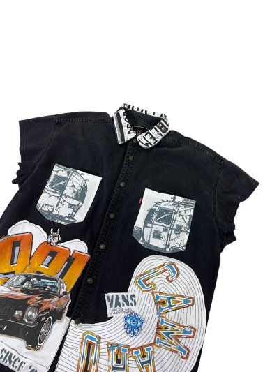 VIPER Sleeveless Denim Shirt - 1981 : Camero