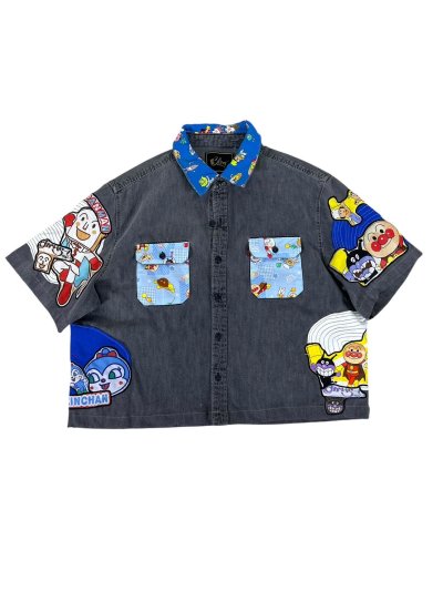 KATANA Boxy Crop Shirt - Anpan Man