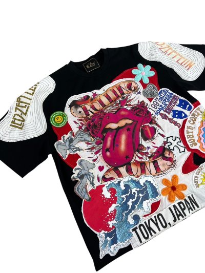 RAZOR Tee - Pink Rolling