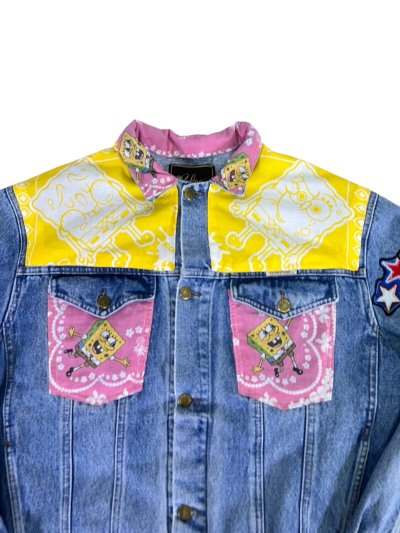 ATLAS Denim Jacket - Spongebob