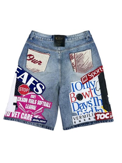 DERRINGER Denim Shorts - DRG007 (XL)