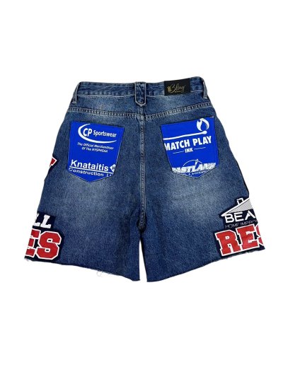 SLASHER Denim Shorts - Unified Basketball (M)
