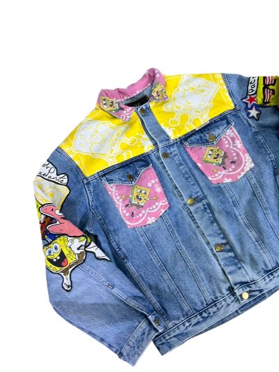 ATLAS Denim Jacket - Spongebob
