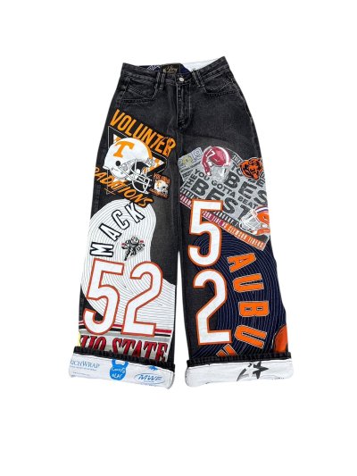 RUMBLE Wide Barrel Jeans - Volunteer