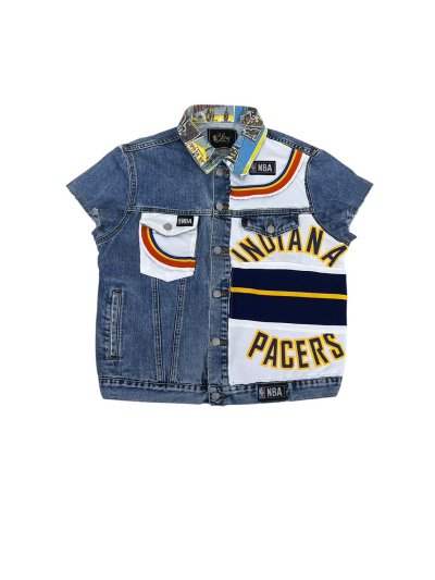 SCYTHE Denim Vest - INDIANA PACERS