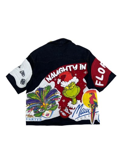 KATANA Boxy Crop Shirt - Florida : Block Party