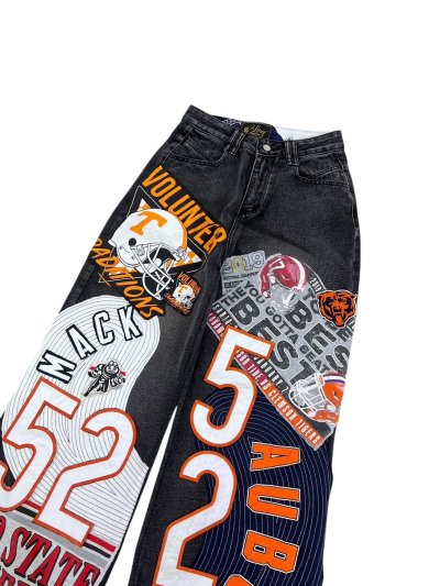 RUMBLE Wide Barrel Jeans - Volunteer