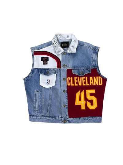 SCYTHE Denim Vest - CLEVELAND No.45