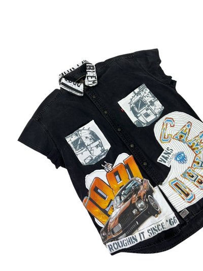 VIPER Sleeveless Denim Shirt - 1981 : Camero