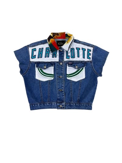 SCYTHE Denim Vest - CHARLOTTE