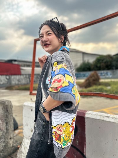 KATANA Boxy Crop Shirt - Anpan Man