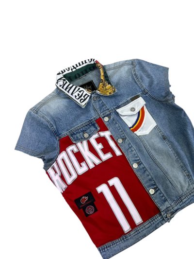 SCYTHE Denim Vest - ROCKET No.11