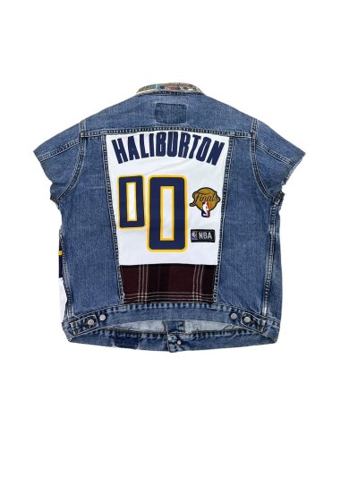 SCYTHE Denim Vest - INDIANA PACERS