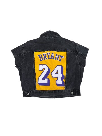 SCYTHE Denim Vest - No.24 LAKERS