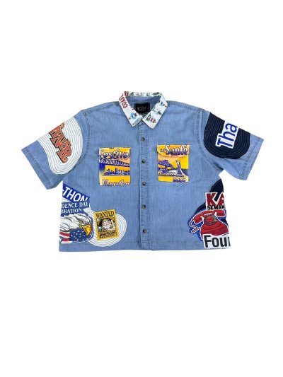 KATANA Boxy Crop Shirt - Hidden Jackpots