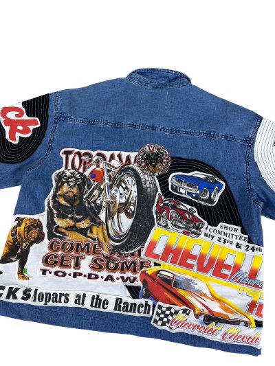 KATANA Boxy Crop Shirt - GALAXY