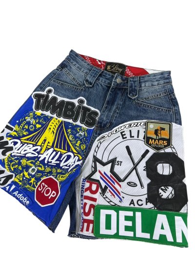 SLASHER Denim Shorts - Timbits (S)